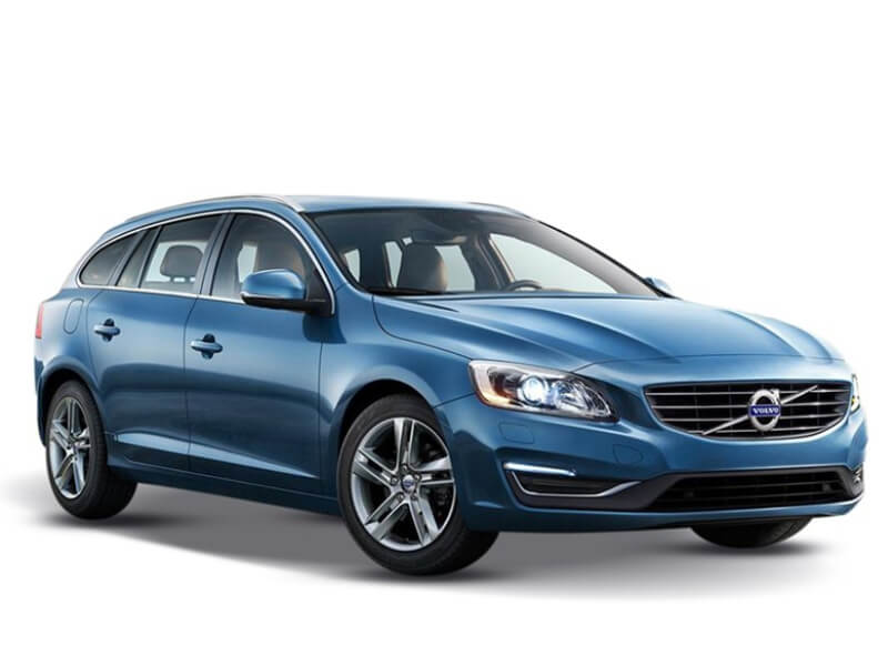 Volvo V60 blue